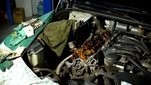 Замена сальников клапанов на двигателе BMW N42 N46.