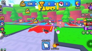 Играю в симулятор отжиманий в роблокс