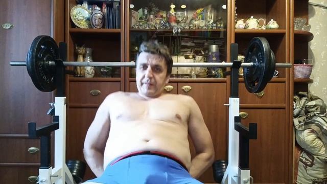 Качаюсь дома: жим лежа от груди на повторы 70 кг. 30 августа 2022 смотреть онлайн