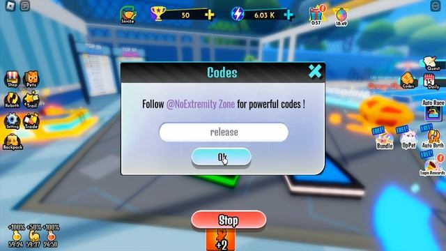 Roblox Swim Race Simulator New Codes October 2023 смотреть онлайн