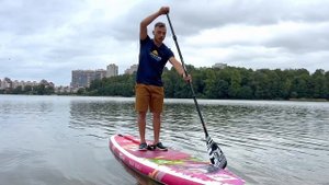 Как правильно держать SUP весло - советы начинающим