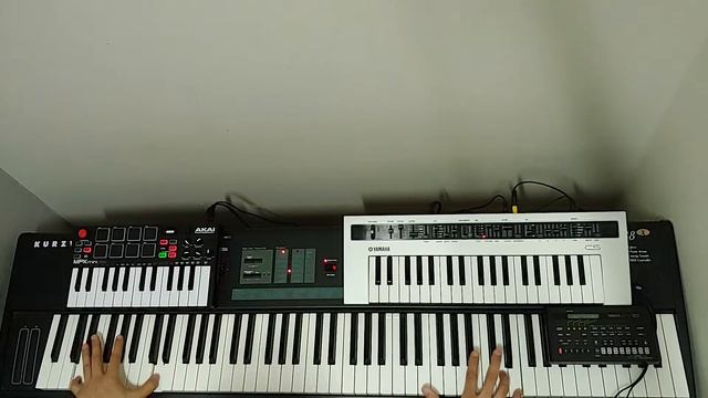 Take on me (a-ha synth cover) Roland Go Mixer Test/review LG G7 Android 9.0.Connect mixer to phone. смотреть онлайн