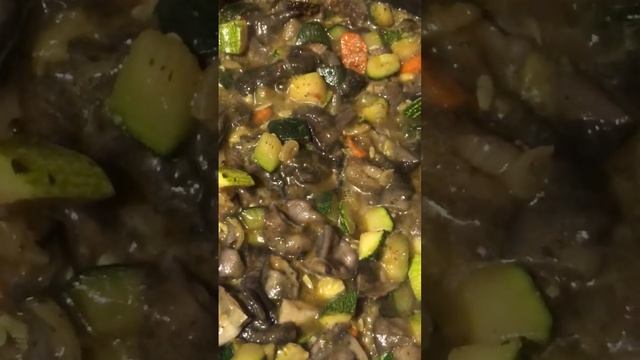 Рагу с грибами ?