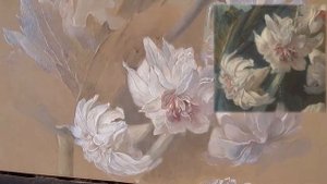 Учимся рисовать голландский цветочный натюрморт.Часть 4