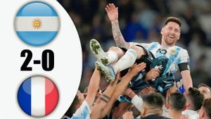 АРГЕНТИНА 2-0 ФРАНЦИЯ ОБЗОР МАТЧА И ВСЕ ГОЛЫ