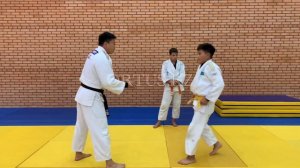 Judo Ko Soto Gari (подсечка под пятку снаружи)