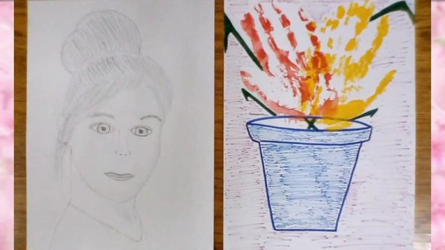 Выставка детских рисунков ко Дню матери смотреть онлайн