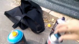 Граффити бомбинг в центре балашихи со словером