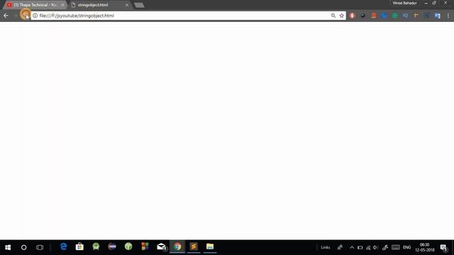 JavaScript Tutorials in Hindi Part 17: String Methods in JavaScript in Hindi