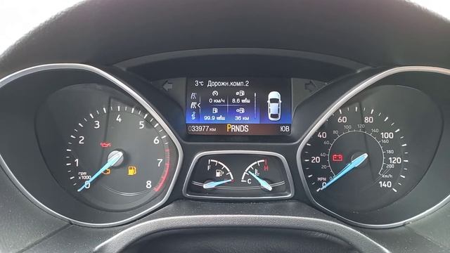 Бортовой компьютер Ford focus 3 usa ,как настроить trip computer смотреть онлайн