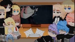 Tokyo revengers react demon slayer gacha club part 1 #wasabi #hashiras #shinobu
