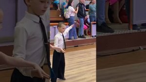 Соревнования по спортивной-бальным танцам, пары, дети-1, медленный вальс