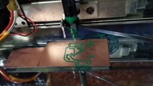 Рисование платы маркером на 3д принтере