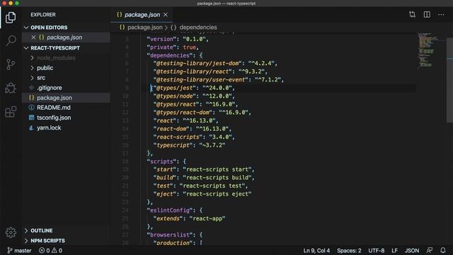 TypeScript + React #1 Установка окружения (Setup Environment) смотреть онлайн