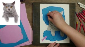 Бесплатный мастер-класс для детей «Котёнок. Открытка»