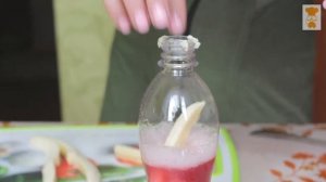 Банан в желейной бутылке/Banana jelly in the bottle