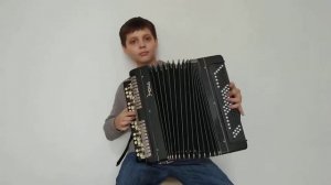 Чёрный бумер. Cover на баяне. Исполняет Шмаков Иван