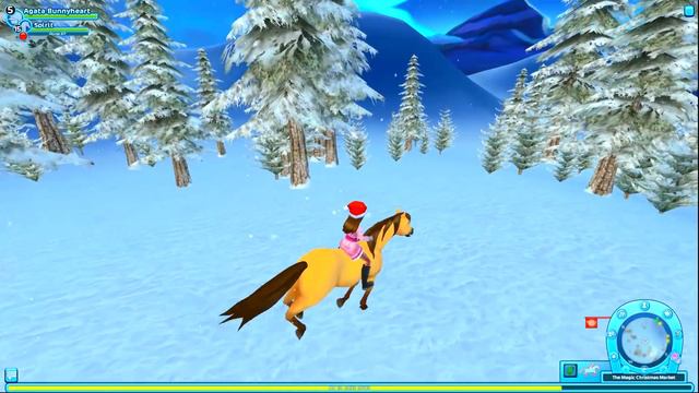 Helping Santa ! Christmas Town  Star Stable Horses Game Let's Play with Honey Hearts Video