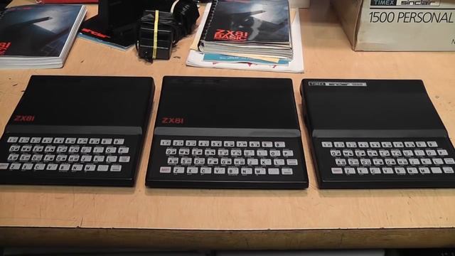 Those tiny '80s computers: Sinclair ZX81, Timex 1000 & 1500 смотреть онлайн