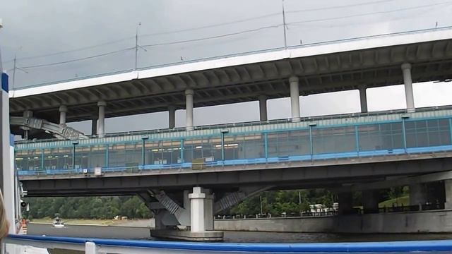 Теплоход. Москва река. Воробьевы горы. 07.06.2014 смотреть онлайн