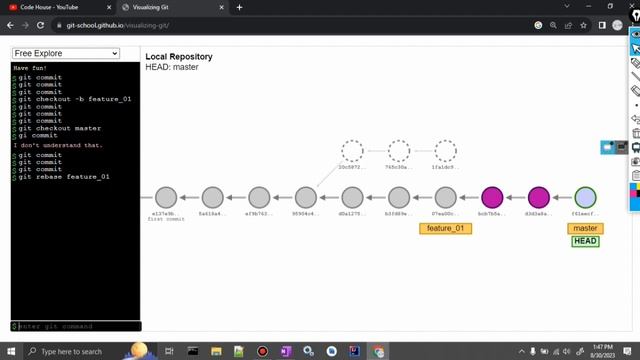 Git Rebase - When should we use Git Rebase in Git Project | Git Merge vs Git Rebase Best Explanatio