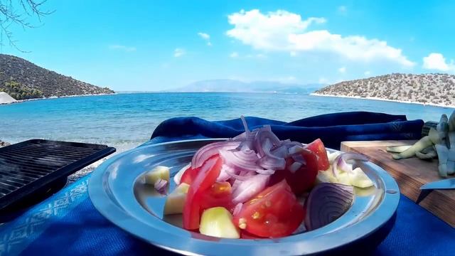 Греческий Салат . Греческая кухня