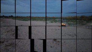 Дикарями в палатке. Пляж Семибалки. Азовское море. Часть 3