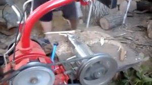 дровокол для мотоблока салют 5 часть 1