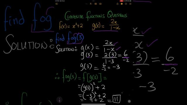 Algebra Tricks | Composite Functions