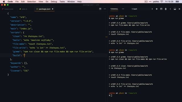 NPM ako TASK RUNNER #2, nepotrebuješ Grunt/Gulp смотреть онлайн