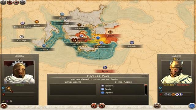 Let's play: Rome II Total War - Spartan campaign EP 4: Surrounding Athens! смотреть онлайн