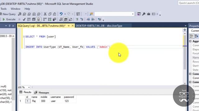 Using A Combo Box For A Foreign Key In C# | C# Tutorial | Tutorial in Tamil | Tamil Programmer