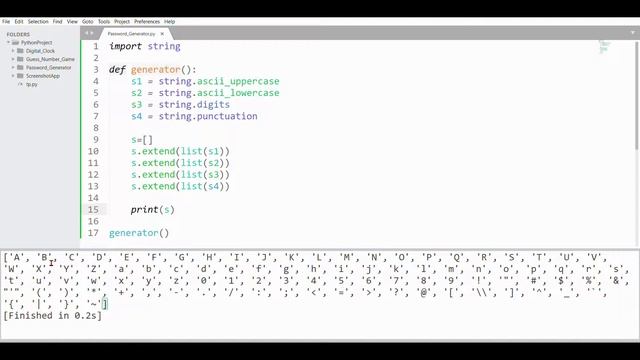 Python Projects - Random Password Generator | Password Generator in Python