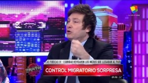 Javier Milei y la inmigración, Intratables- 27/01/17