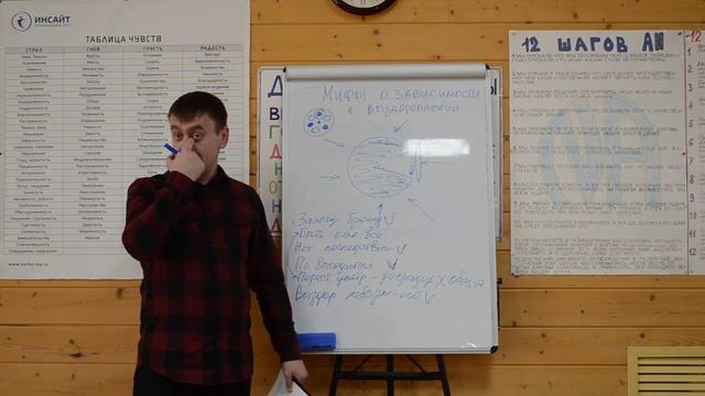 Лекция «Мифы о химической зависимости» часть 2. Лечение зависимостей в РЦ «Инсайт»