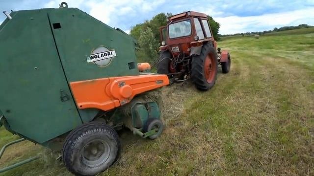 прессование сена пресс волагри р 12 лтз 55