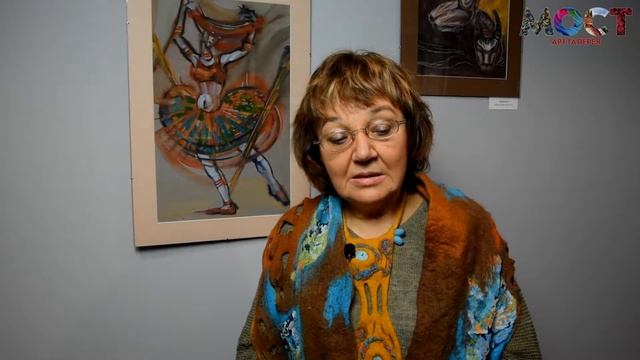 ОТРАЖЕНИЯ Анна Ремыга  репортаж с открытия 06.10.2018 г. живопись графика артмост-выставки