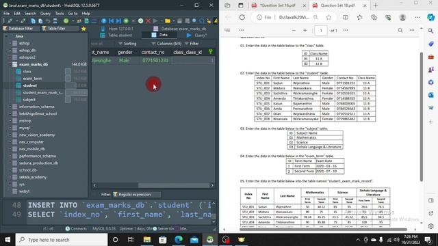 DBMS | Question Set 18 | Java Institute | Bhathiya Jayasinghe смотреть онлайн