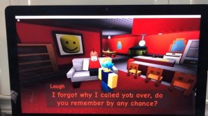 How to get one of the laughs house endings in late to school roblox