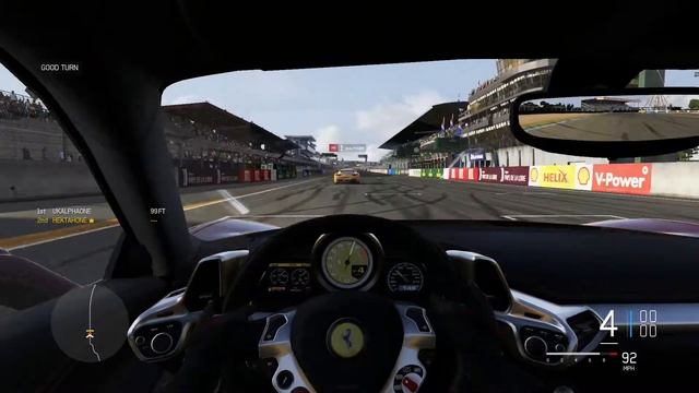 Forza 6 MX & UK Ferrari 458 Italia LE MANS Thrustmaster TMX смотреть онлайн