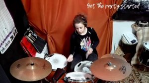 Get the party started - P!nk (drum cover by Julia Varga)