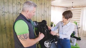 Аккумуляторная газонокосилка Greenworks 24V (Загородная жизнь)