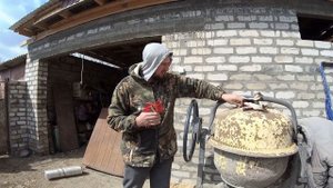 Тертая шуба своими руками. Продолжаю отделку фасада.#дешевыйремонт#мойдом#декоративныйкамень#фасад