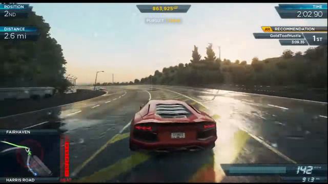 NFS MW2012: Black List Racing! + Aventador - Part 1 смотреть онлайн