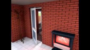 проект бани с сауной, бассейном, барбекю