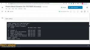 Automated Machine Learning using TPOT (Auto ML) | [Kaggle] Blood Donations Prediction