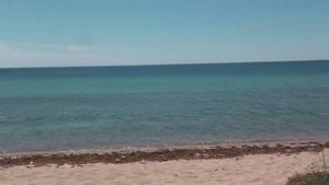 Крым море у поселка  Заозерное