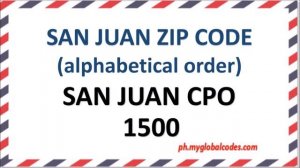 SAN JUAN ZIP CODE