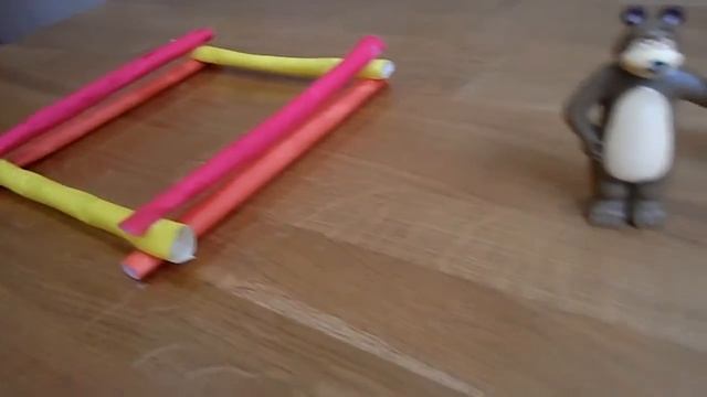 childrens crafts out of paper - DIY . Детские поделки из бумаги.Делаем домик для Маши и Мишки смотреть онлайн