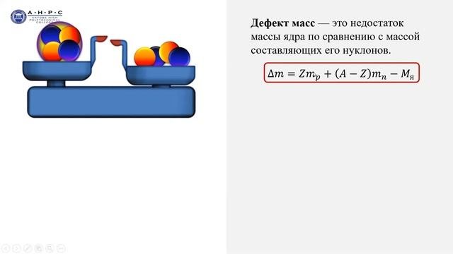 Состав атомных ядер. Ядерные сила. Энергия связи атомных ядер Кульжанов А. 2 курс